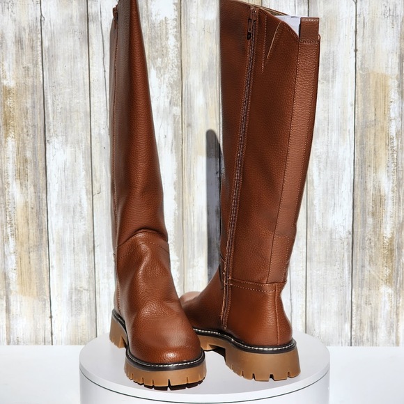 NEW - Giani Bernini Women's Jordyy Lug Sole Knee High Riding Boots - Size 7.5 M - Picture 6 of 9